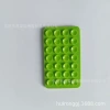 28 pieces double-sided suction cup green