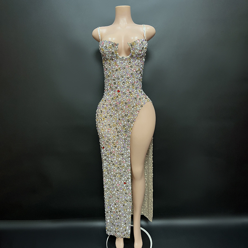 Sexy trousers, evening dress, 2024 years, European style, lifting effect