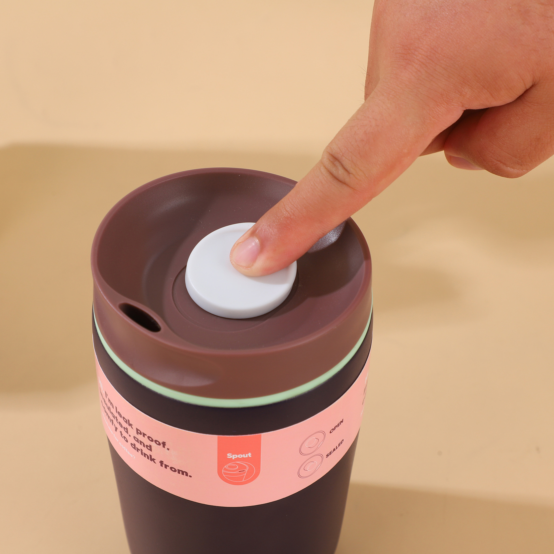 Nuevo Amazon owala la misma taza de café 304 taza de acero inoxidable taza de agua portátil para niñas de oficina