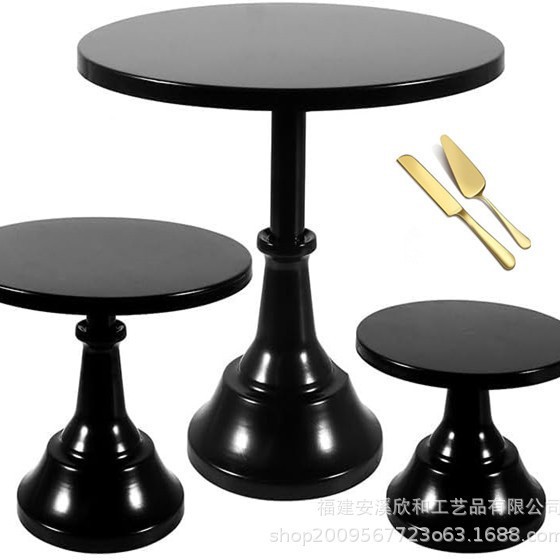 Tabla de postres europea decoración estante de exhibición bandeja de pastel decoración de boda estante de té de la tarde refrigerio estante de pie alto