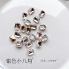 Transparent nail decoration, glossy fake nails for nails, accessory