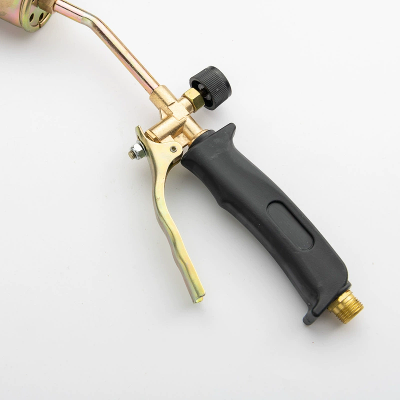 Завод оптовая высокая температура сжиженного газа пожарный пистолет сжигание Волос свиньи Бытовой Водонепроницаемый газовый распылитель одиночный и двойной переключатель костюм