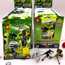 军事模型人仔武器特种兵拼装益智积木礼品批发便宜儿童玩具1-3元