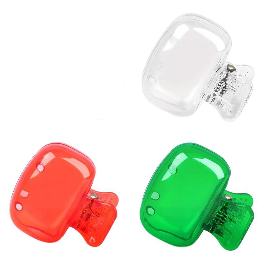 Clip de almacenamiento de cepillo de dientes, tapa protectora de cepillo de dientes esencial para viajes, caja de cepillo de dientes de plástico portátil, stock de fábrica al por mayor