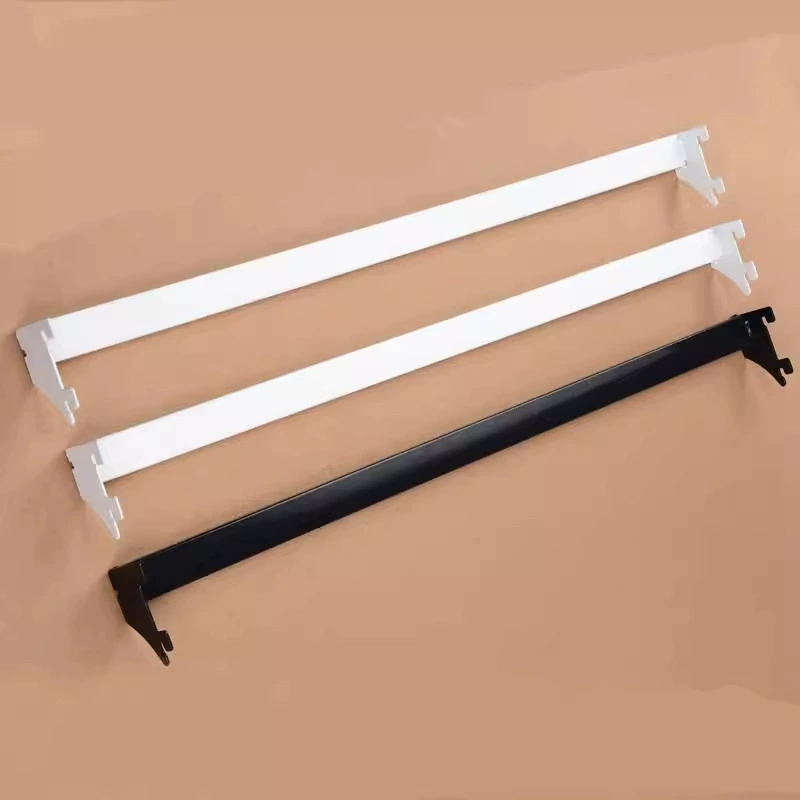 Полки перекладины с двумя линиями крючков