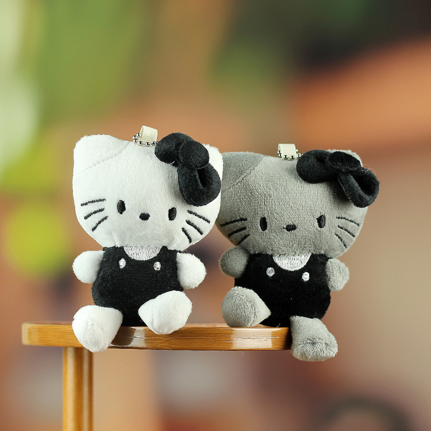 Catuones animadas lindas Hello Kitty bolsas de peluche colgantes de regalo de llaves