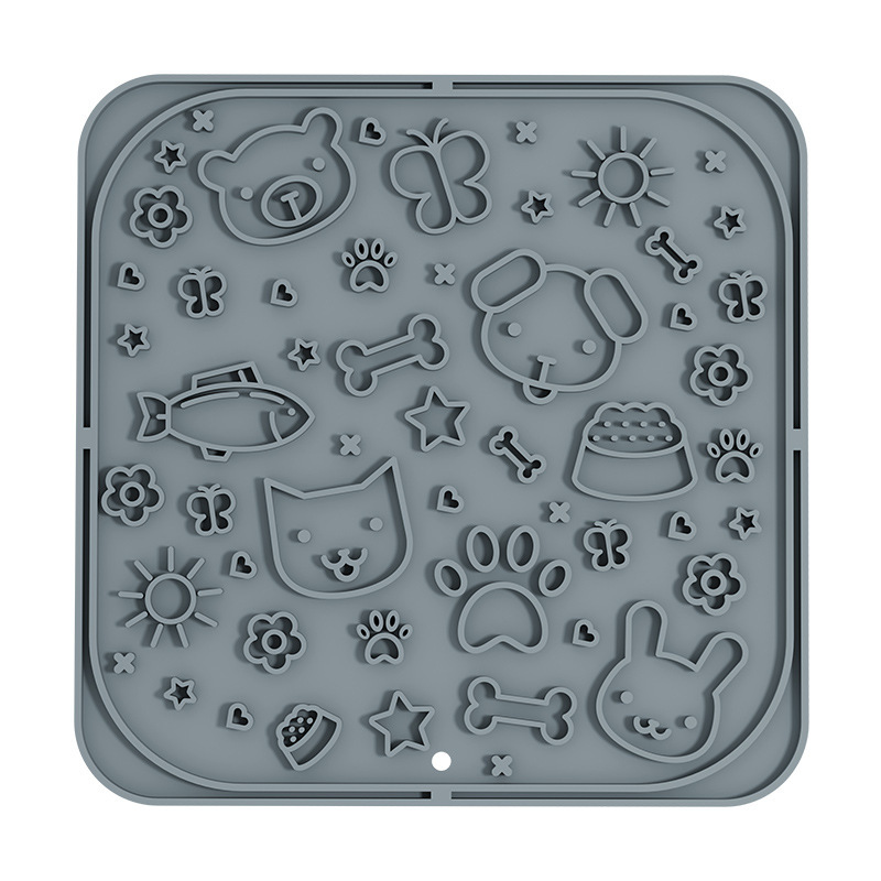 스퀘어 릭 패드 [그레이]