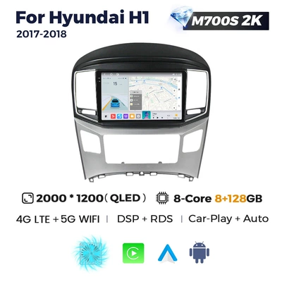 H1 2017-2018 Hyundai H1 DVD Navigation - m700s-2k-8128-eight-cores-full-network-access