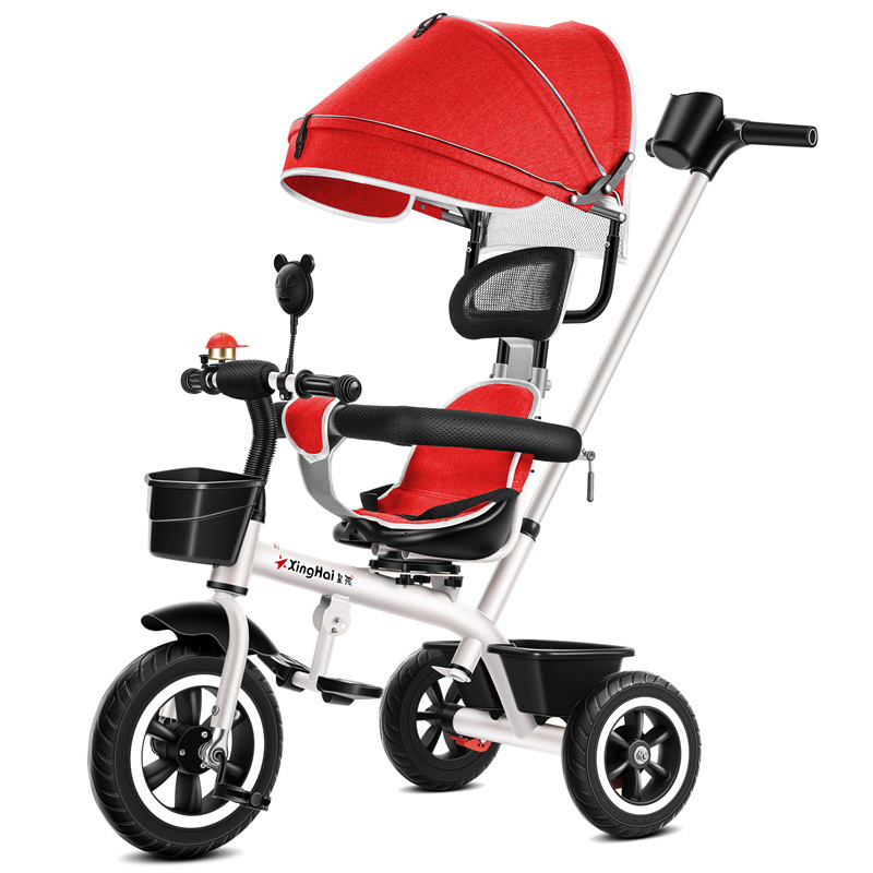 Triciclo infantil 1 - 3 - 2 - 6 años de edad, carro de bebé grande, bicicleta, carro de jardín de infantes image 53