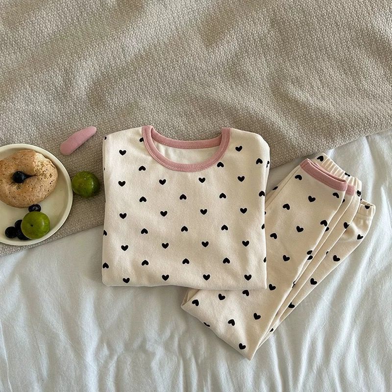 Children's cotton set for men and women girl's