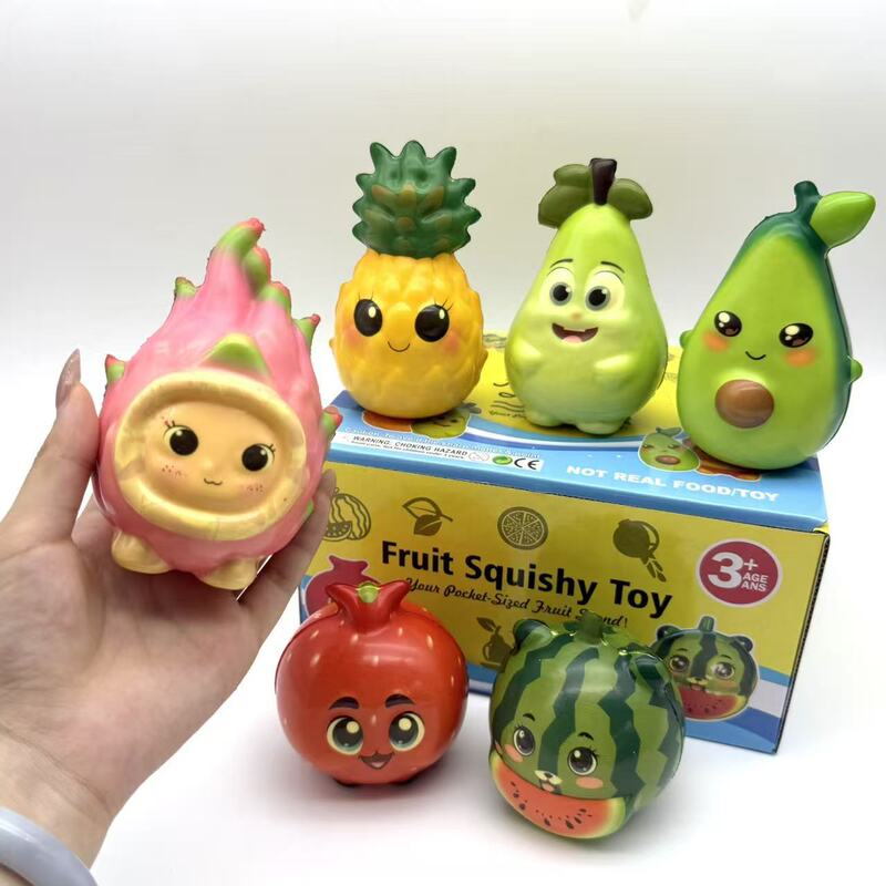 Foreign trade ultra-soft children's fruit stress-relief toy for boys and girls, new simulation slow-rebound stress-relief toy for cross-border sales Foreign trade ultra-soft children's fruit stress-relief toy for boys and girls, new simulation slow-rebound stress-relief toy for cross-border sales