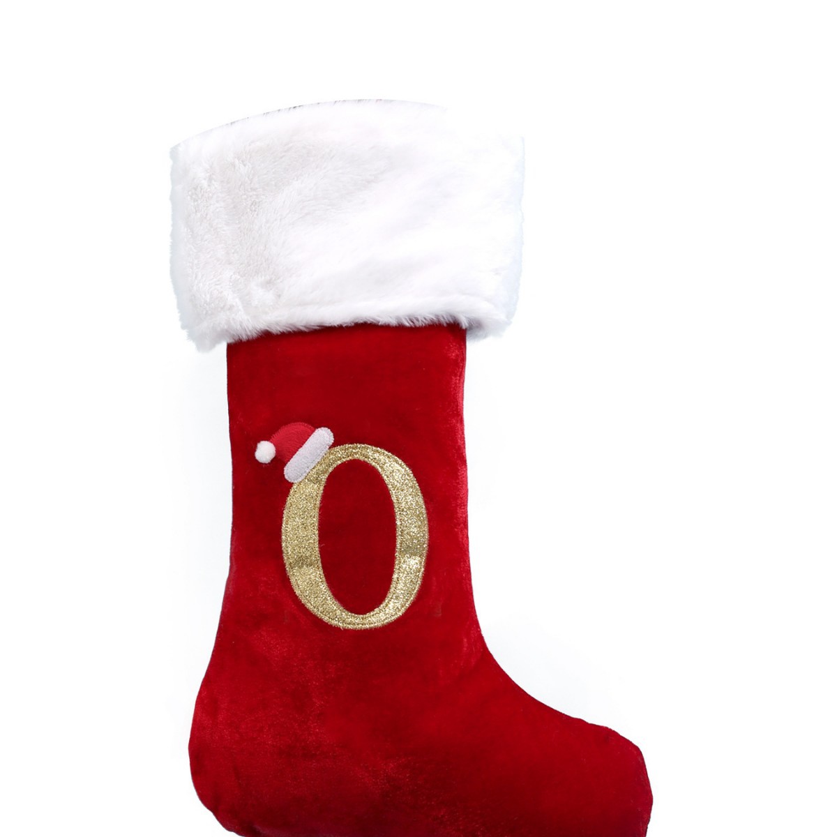 Nuevo calcetín de Navidad de letras nuevas ventas calcetines de Navidad decoración del árbol de Navidad colgante calcetines de letras de Navidad decoración bolsas de regalo de Navidad