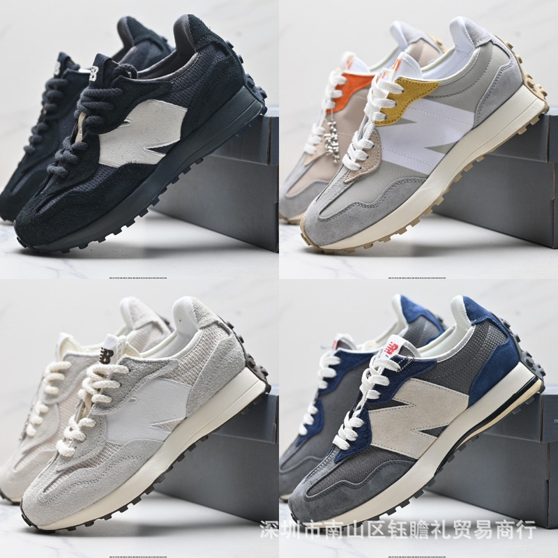 New Bailun NB327 New Putian Yuanzu Breathable Men's Shoes Men's and Women's Retro Leisure Couple Sports Running Dad