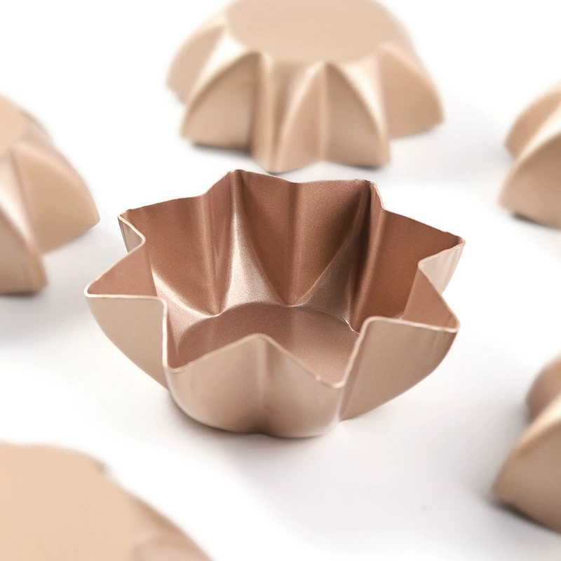 Оптовая Octagonal форма против прилипание звездообразная форма теста Пандоро хризантема для домашнего коммерческого выпечки