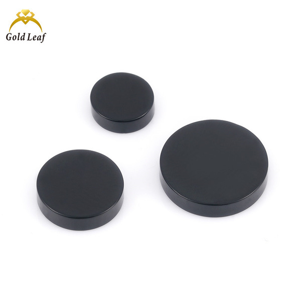 Round Flat-Bottomed Red and Black Agate Loose Stone, Plain Surface Agate Stone, Jewelry Inlay Accessories, Direct Supply from the Source Factory