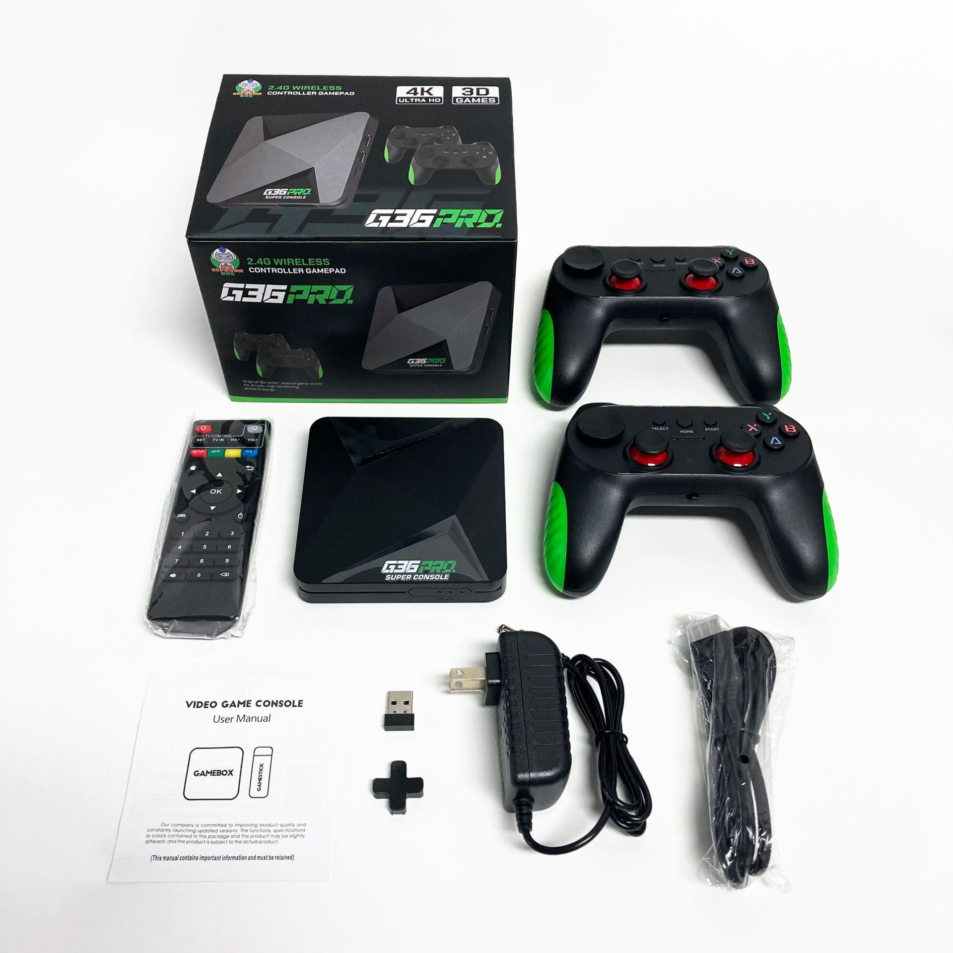 Cross-border G36 Pro Dual System Home Game Console TV Set-Top Box 4K HD Game Console Conectado TV image 7