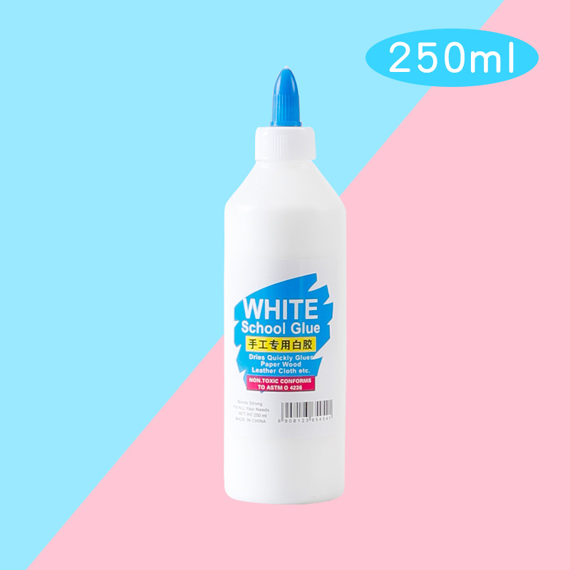 pegamento de látex blanco pegamento de alcohol no tejido pegamento de tela de varios tipos de pegamento al por mayor pegamento de seguridad manual infantil