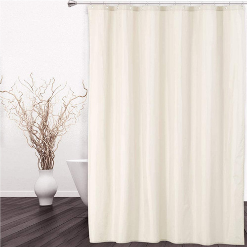 Solid color tarpaulin shower curtain Amazon cross-border best selling bathroom toilet shower curtain factory direct sale