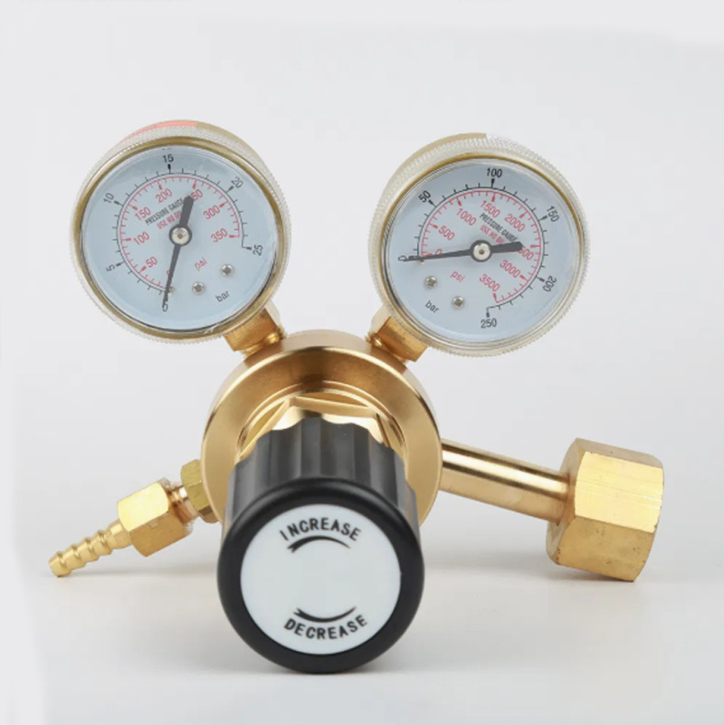 全铜二氧化碳表氩气表氧气表焊割氧气减压表全铜乙炔减压器减压阀