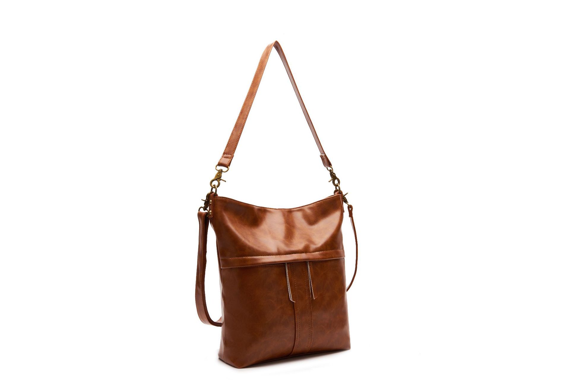 Women's Single Shoulder Crossbody Bag Soft Leather Gradient_voghion.com