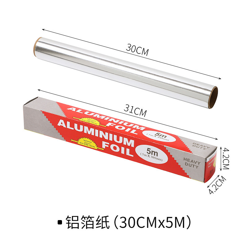 Papel de aluminio de grado alimenticio, horno de aire, freidora especial para cocina doméstica, papel de aluminio de parrilla grueso image 7