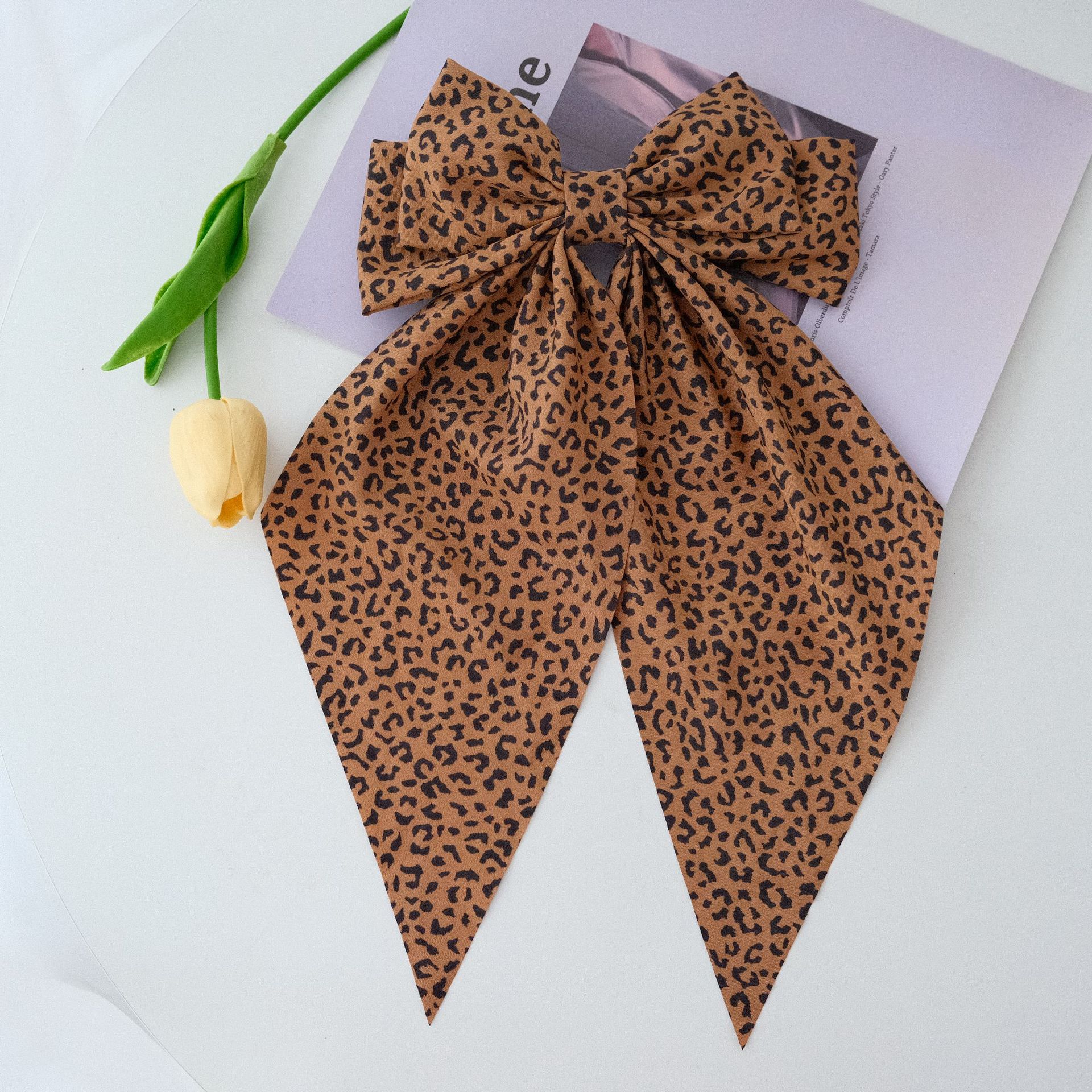 브라운 레오파드 프린트