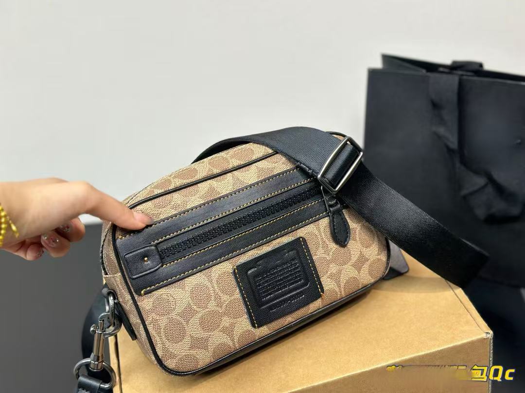 Bolso para cámara para hombre y mujer, material de PVC, bolso cruzado informal para viaje, bolso de mensajero, bolso versátil para teléfono para ir al trabajo, 22x15x5