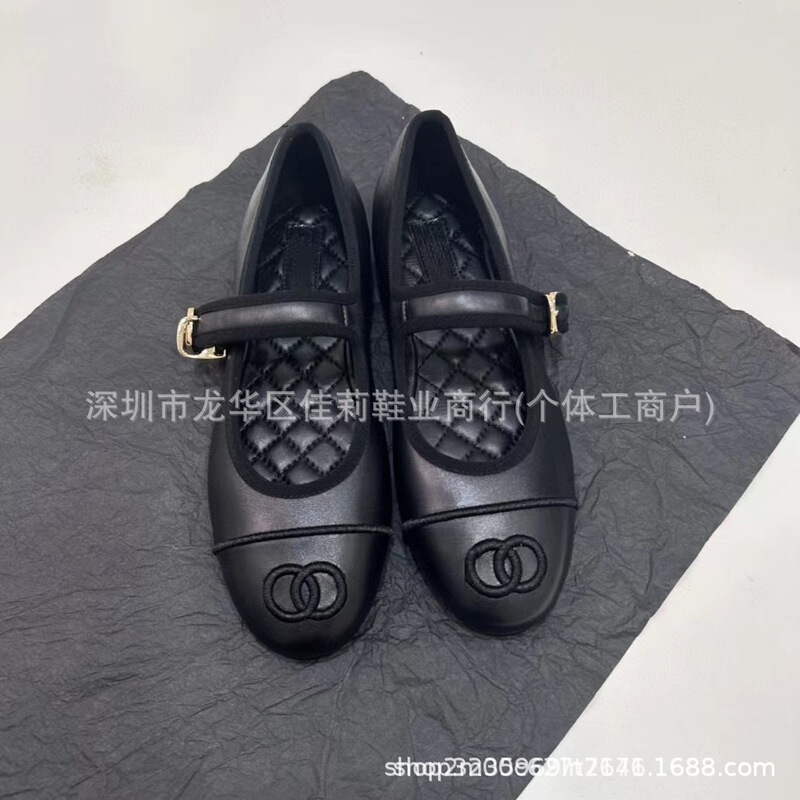 High Version 2025 New Style Small Fragrant Mary Jane Shoes Shallow Mouth Flats Shoes for Women with One Strap French Ballet Shoes for Women High Version 2025 New Style Small Fragrant Mary Jane Shoes Shallow Mouth Flats Shoes for Women with One Strap French Ballet Shoes for Women