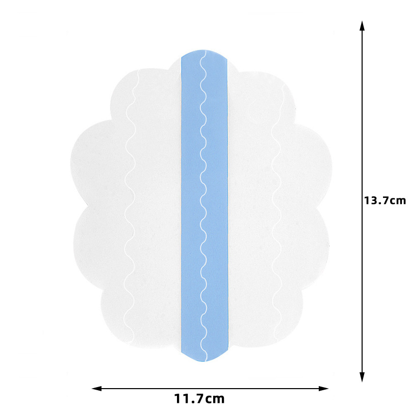 Paño elástico transfronterizo en forma de V, parche para el muslo, aislamiento invisible del sudor, prevención de la fricción, leggings, área de presión lenta, parche para el muslo multiusos
