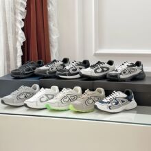 纯原CD礼盒外贸B30大码 logo休闲男女潮流透气运动鞋老爹反光鞋