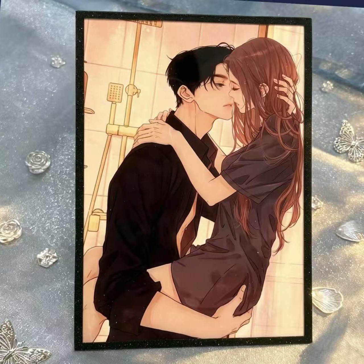 Color paper star merchandise, personalized gifts, custom-made, thickened, high-definition, laminated, and gold-foil printed – designs can be customized based on your images