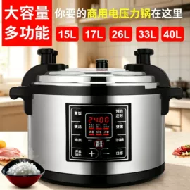 电压力锅;家用空气炸锅;家用电炸锅