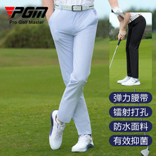PGM 高尔夫裤子男士夏季球裤防水/抗菌/弹力腰带 golf运动长裤
