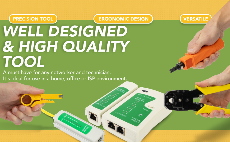 rj45 coupler rj45 crimping tool rj45 crimp tool cable tester crimping toolset ethernet crimping tool