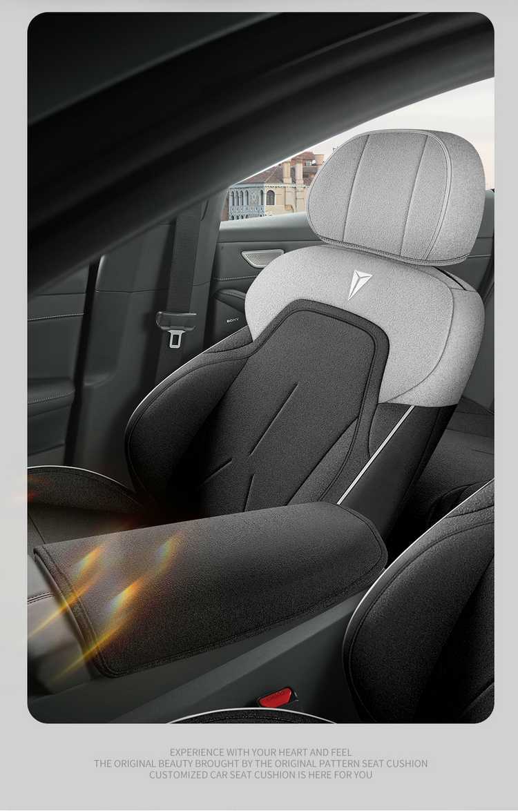 25 Models of Changan Deep Blue Sl03 Seat Covers, Special Seat Covers, Full-Coverage Car Seat Cushions, Four-Season Linen Fabric Seat Cushion Covers