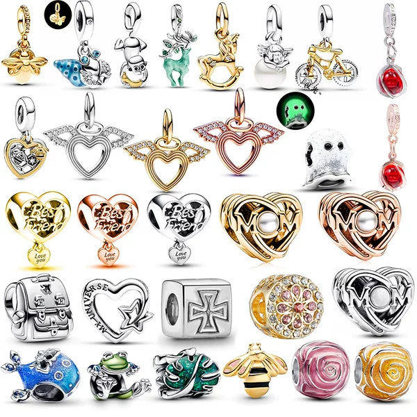 Pan's Best-Selling New DIY Jewelry Cartoon Small Animal Accessories Pendant Beads Source Factory Spot Delivery