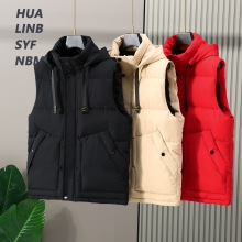 秋冬季新品男士棉马甲潮流帅气防寒保暖坎肩棉服个性学生马夹