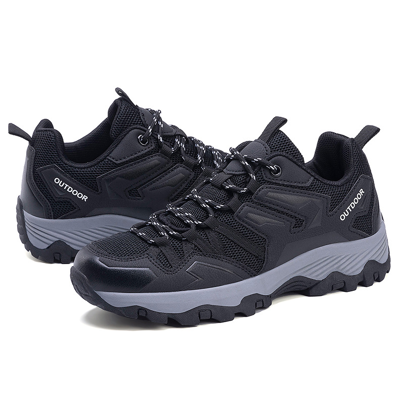 2025 zapatos de montaña deportivos al aire libre grandes transfronterizos zapatos casuales transpirables para parejas zapatos de moda de senderismo
