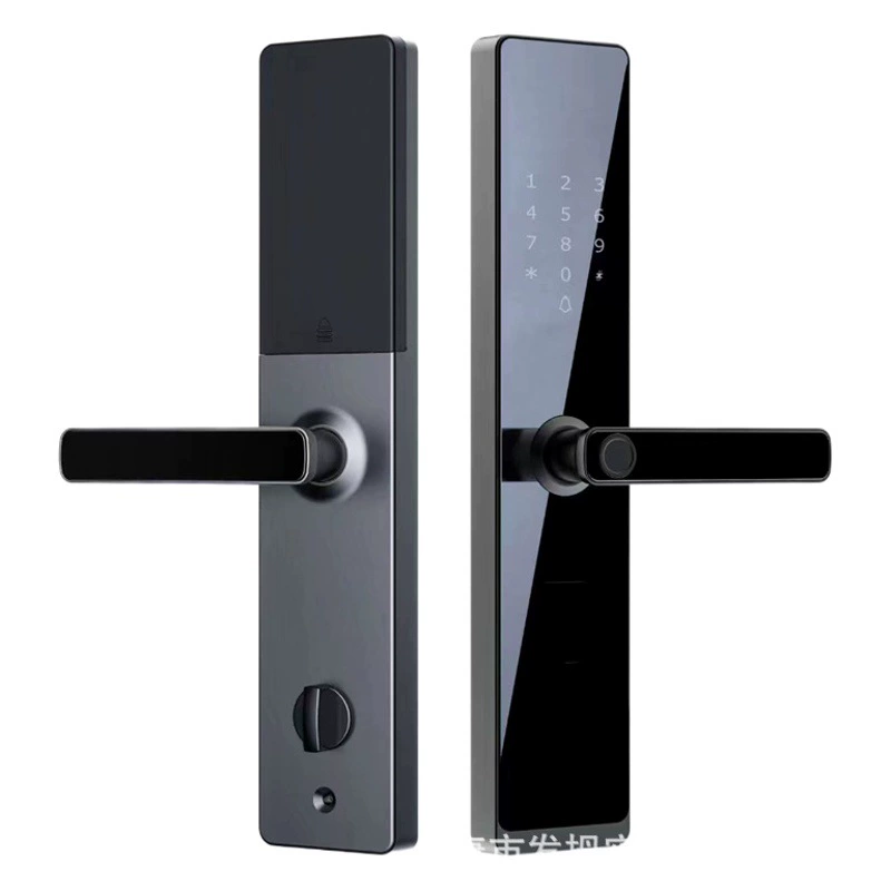 Замок отпечатков пальцев Замок пропуска TTLOCK граффити смарт-замок карта прокручивающийся гостиничный замок B & B замок бытовой замок с паролем с одной ручкой