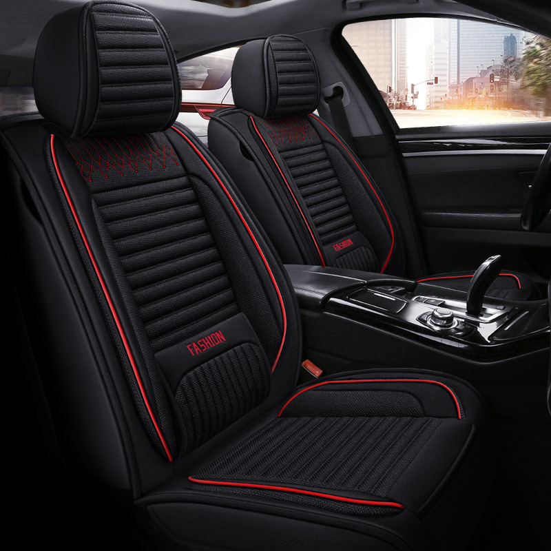 인테리어 린넨 소재 모든 것을 포함하는 고정 허리 시지 통 카시트 쿠션 아마존 국경 북미 공장 헤어 세대 직접 판매