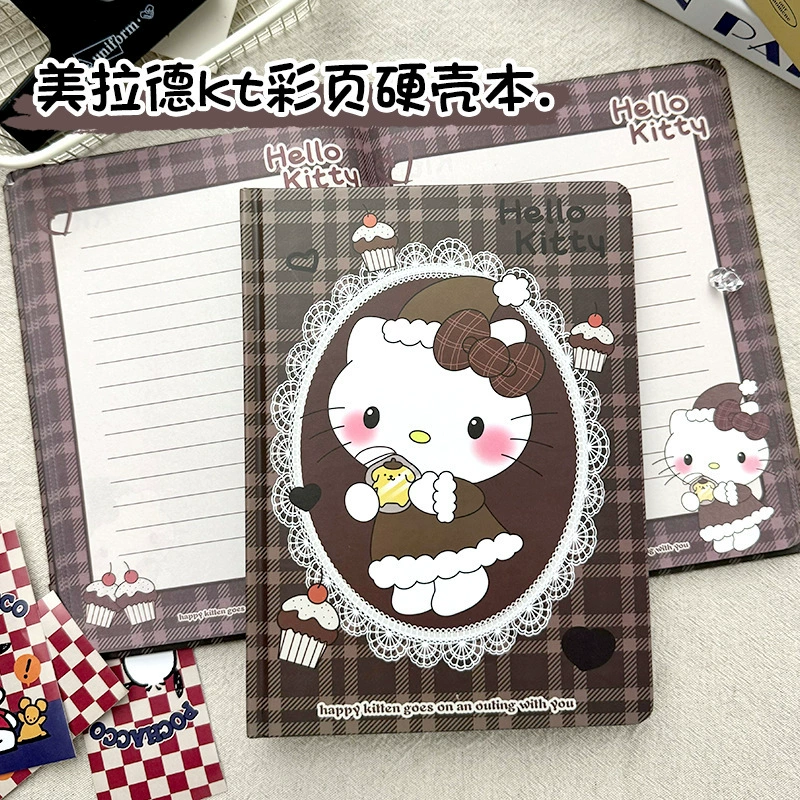 Hello kitty, high quality cute laptop, polyurethane notebook, increased thickness