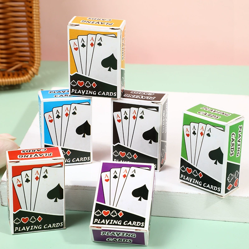 Small cartoon cute playing cards