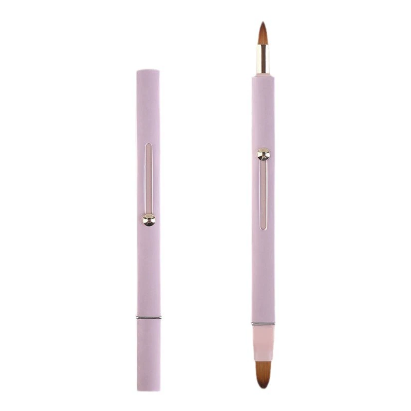 Handheld automatic double-sided concealer brush, new collection, no trace, (Physicals)