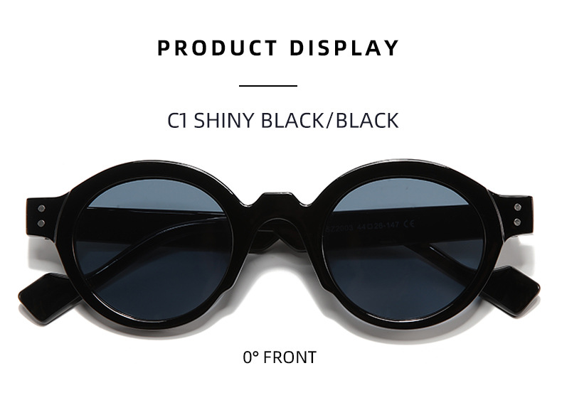 Round Frame Sunglasses 6