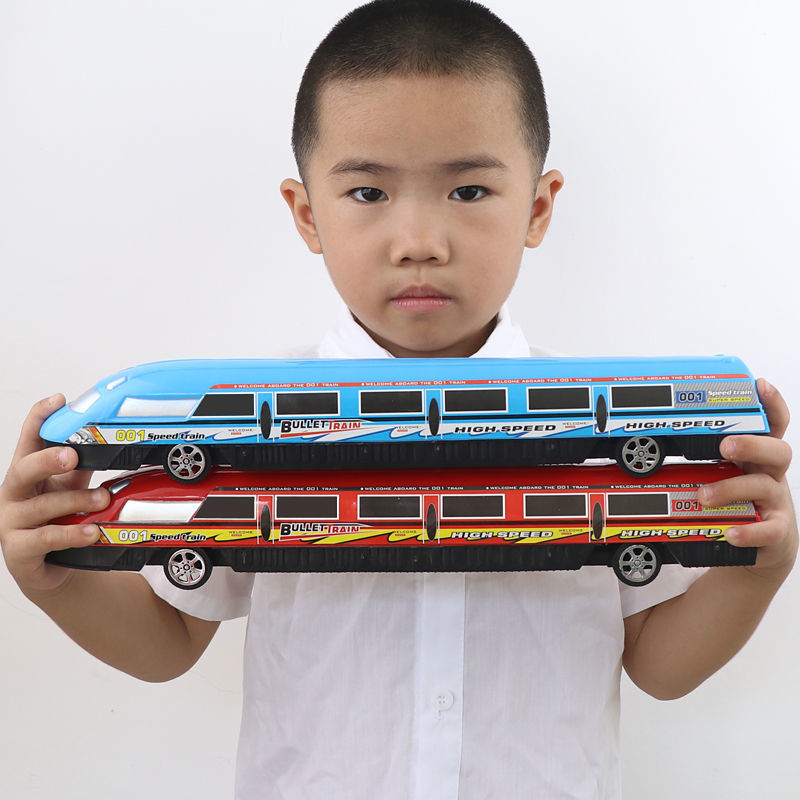 小火车玩具儿童玩具加长高铁动车火车模型惯性轨道幼儿园汽车代发|ru