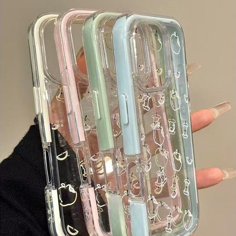 Apple Mobile Phone Protective Case 16Promax Apple Mobile Phone Case Design Niche Apple Mobile Phone Case Summer Classy
