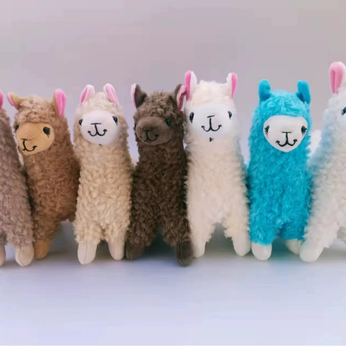 Милая травяная лошадь, разноцветная кукла из альпаки, разноцветная плюшевая игрушка, кукла, украшения, хорошие подарки