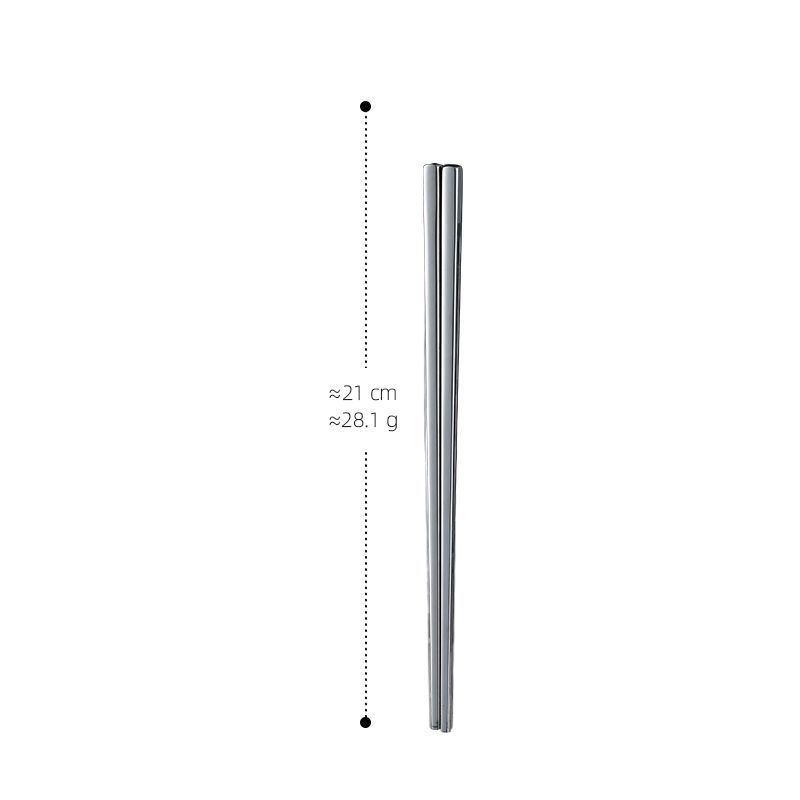 21CM 사각젓가락 [오리지널 컬러]