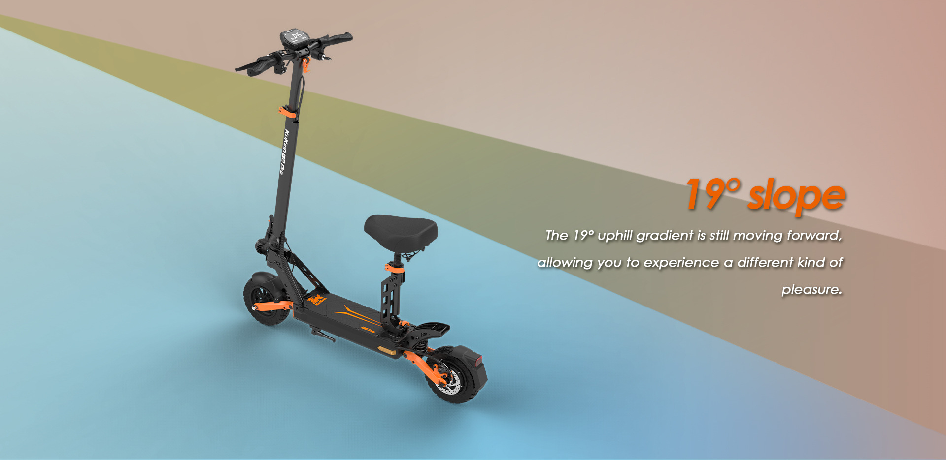 Kukirin G2Pro Electric Scooter Can Be Used for Sitting and Riding, Three-In-One 90% off Wheel Electric Mobility Scooter