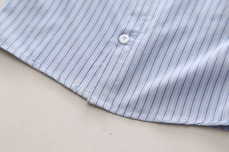 Jungen 2024 Neue Frühling und Herbst Hübsche Kinder College Stil Krawatte Streifen Zwei Stück Set Baby Kleidung Trendy_voghion.com